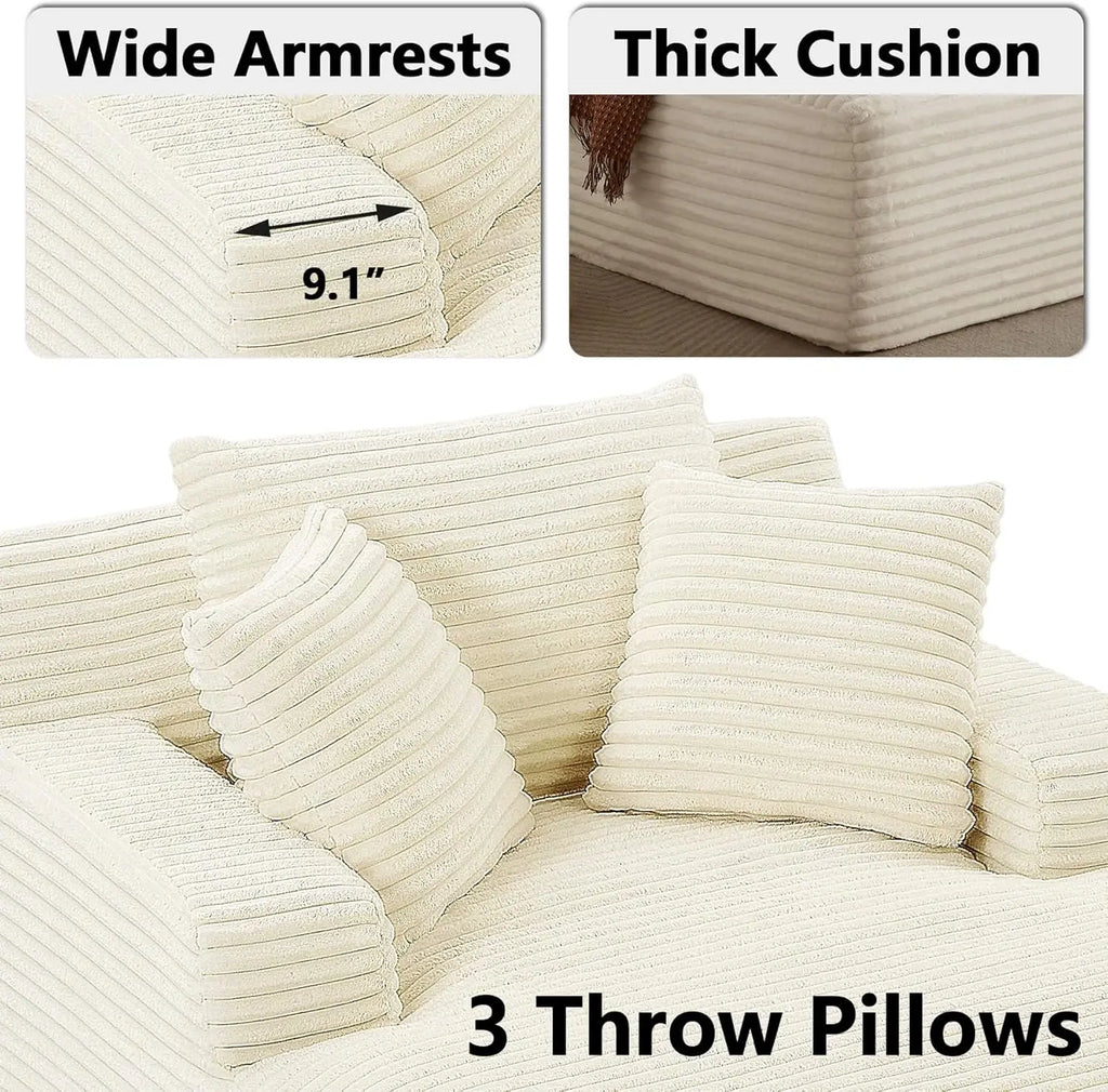 CloudRest Oversized Chaise Lounge Comfort Series