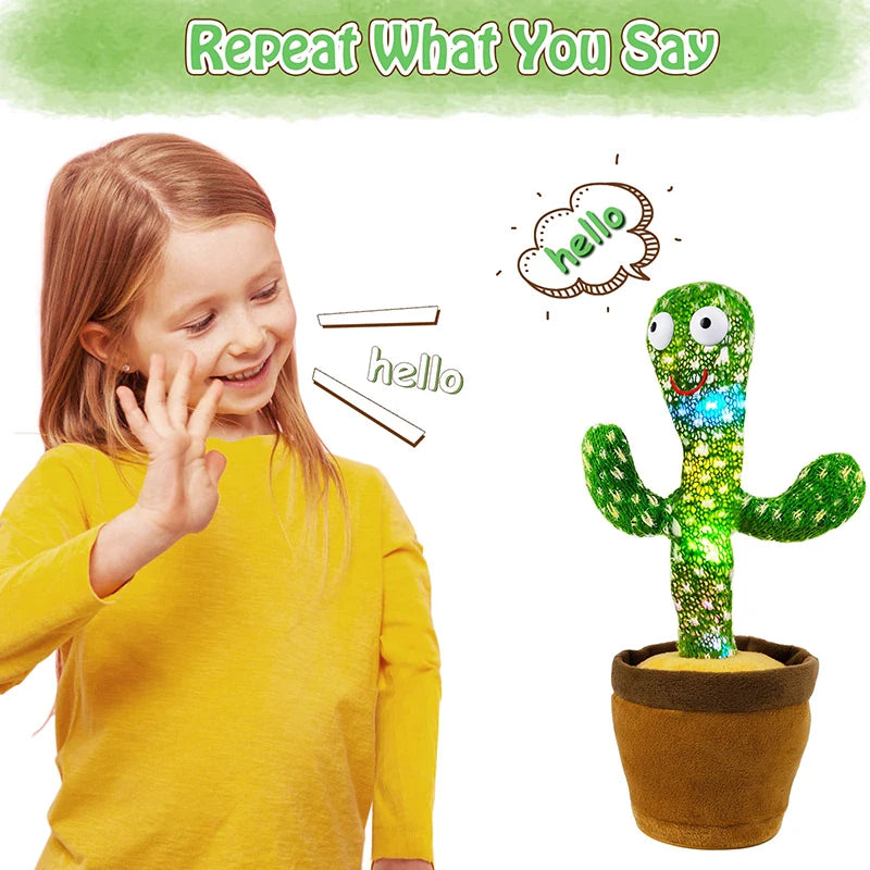 Groovy Cactus Dance Speaker Plush
