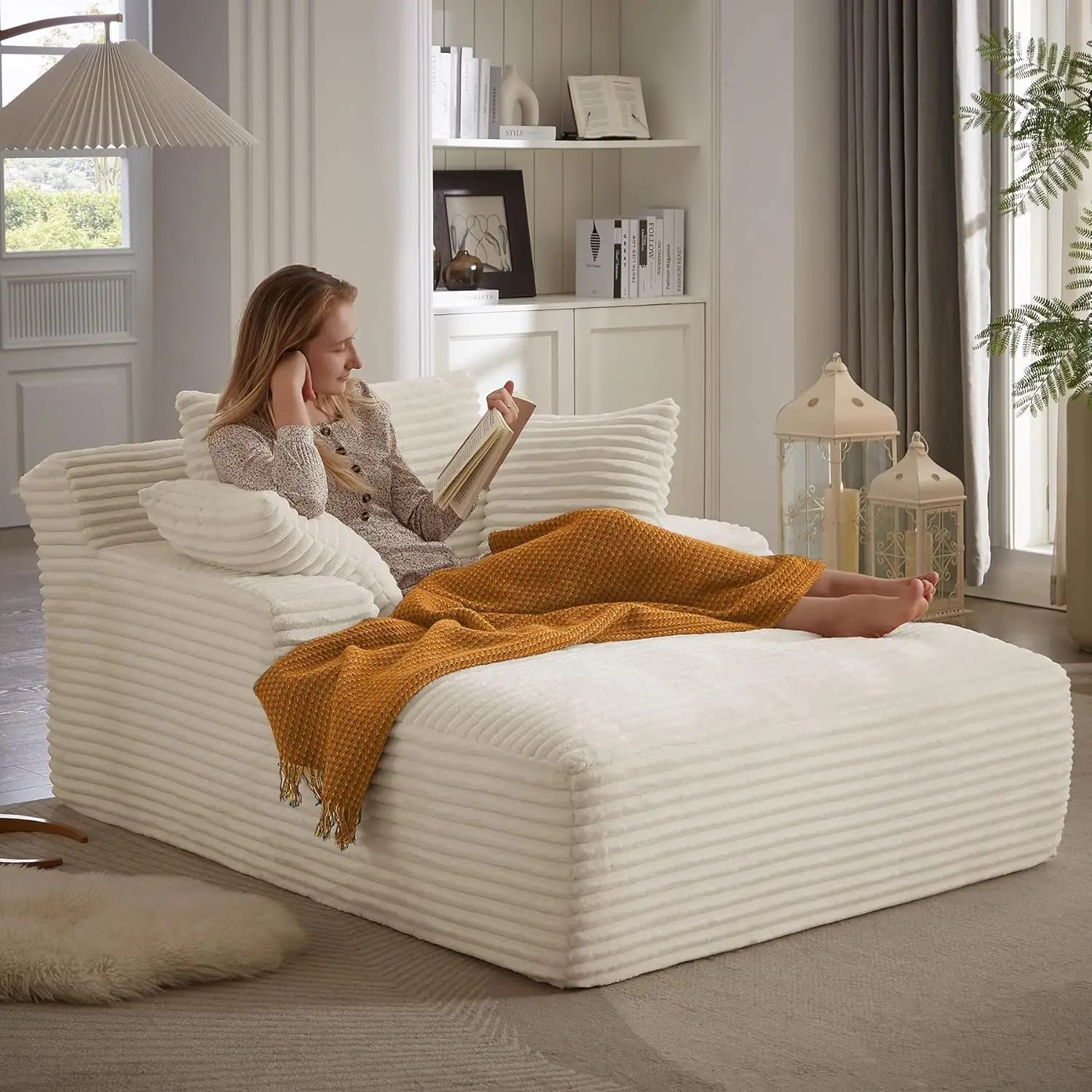CloudRest Oversized Chaise Lounge Comfort Series