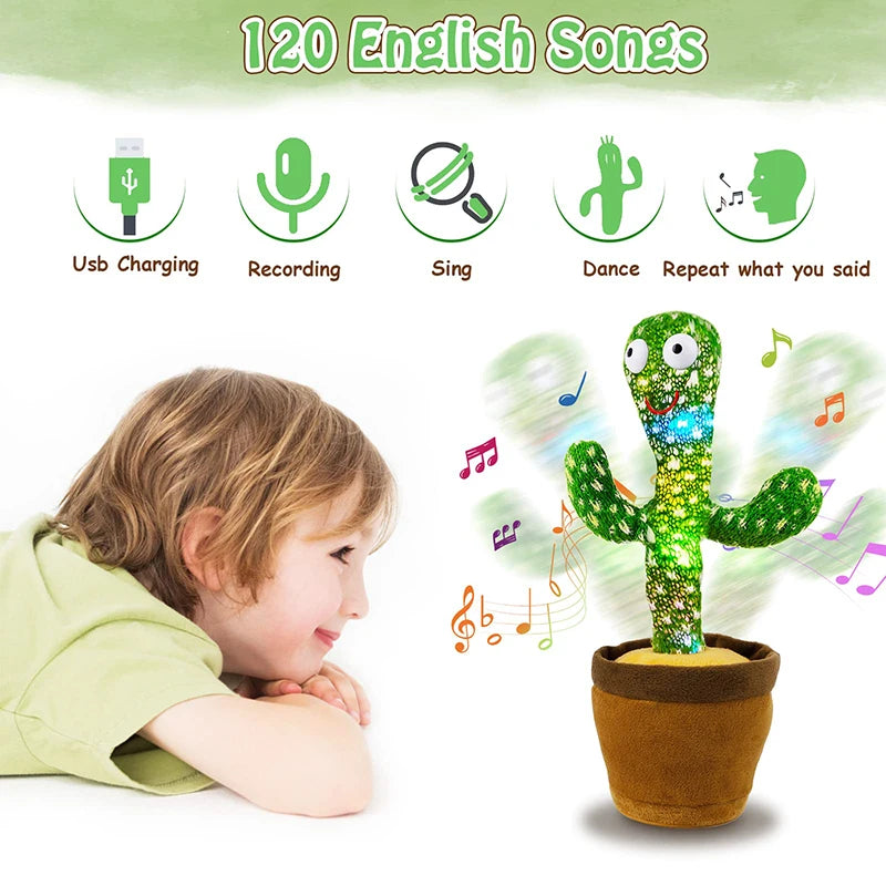 Groovy Cactus Dance Speaker Plush